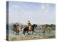 Arab Cavalry Fording a Stream-Georges Washington-Premier Image Canvas