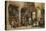 Arab Figures in a Coffee House, 1870-Carl Friedrich Heinrich Werner-Premier Image Canvas