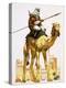 Arab on Camel-Angus Mcbride-Premier Image Canvas