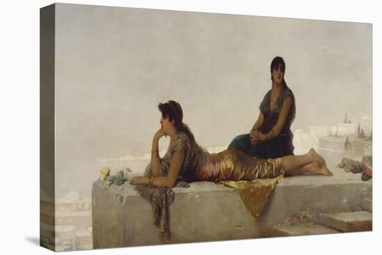 Arab Women on a Rooftop-Nathaniel Sichel-Premier Image Canvas