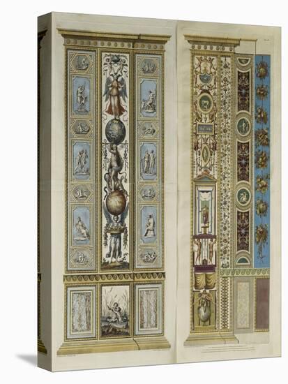 Arabesque Decorations in the Vatican Loggia-(after) Giovanni Udine-Premier Image Canvas