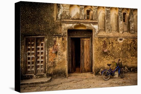 Arabic Doorway in Stone Town, UNESCO World Heritage Site, Zanzibar Island, Tanzania, East Africa-Laura Grier-Premier Image Canvas