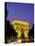 Arc de Triomphe, Night View, Paris, France-Steve Vidler-Premier Image Canvas