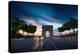 Arc De Triomphe Paris City at Sunset-dellm60-Premier Image Canvas