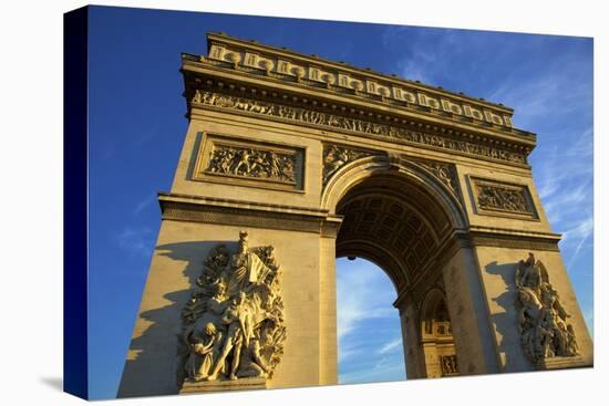 Arc De Triomphe, Paris, France, Europe-Neil-Premier Image Canvas