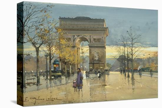 Arc de Triumphe-Eugene Galien-Laloue-Premier Image Canvas