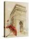 Arc Du Triomphe-Patricia Pinto-Stretched Canvas
