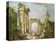 Arcadian Scene, 18th Century-Giovanni Paolo Pannini-Premier Image Canvas