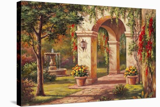 Arch Courtyard I-Sung Kim-Stretched Canvas