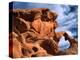 Arch Rock, Valley of Fire State Park, Nevada, USA-Charles Sleicher-Premier Image Canvas