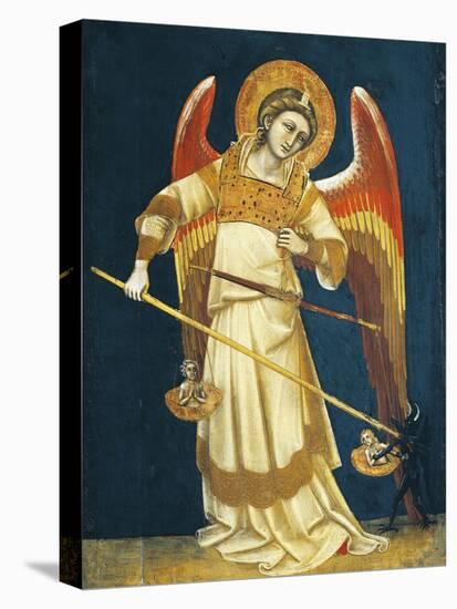 Archangel Michael Weighing Souls, Circa 1354-null-Premier Image Canvas