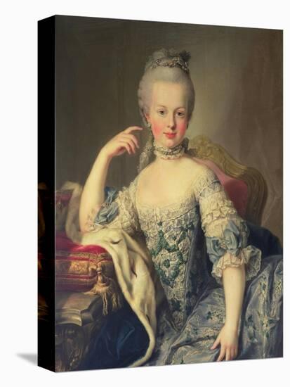 Archduchess Marie Antoinette Habsburg-Lotharingen (1755-93)-Martin van Meytens-Premier Image Canvas