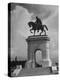 Arched Monument with Equestrian Statue of Sam Houston-Alfred Eisenstaedt-Premier Image Canvas