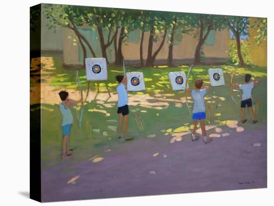 Archery Practise, France-Andrew Macara-Premier Image Canvas