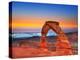 Arches National Park Delicate Arch Sea of Clouds in Moab Utah USA Photo Mount-holbox-Premier Image Canvas