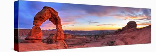 Arches Natl. Park Moab Utah-null-Stretched Canvas