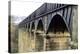 Arches of the Pontcysyllte Aqueduct-Adrian Bicker-Premier Image Canvas