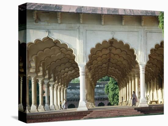 Arches, the Red Fort, Agra, Unesco World Heritage Site, Uttar Pradesh State, India, Asia-Occidor Ltd-Premier Image Canvas