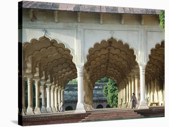 Arches, the Red Fort, Agra, Unesco World Heritage Site, Uttar Pradesh State, India, Asia-Occidor Ltd-Premier Image Canvas