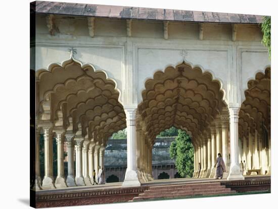 Arches, the Red Fort, Agra, Unesco World Heritage Site, Uttar Pradesh State, India, Asia-Occidor Ltd-Premier Image Canvas