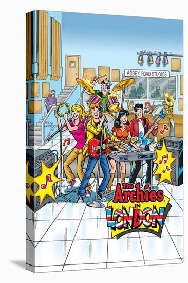 Archie Comics Cover: Archie Digest No.257 The Archies-Rex Lindsey-Stretched Canvas