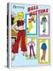 Archie Comics Fashions: Betty's Bell Bottoms-null-Stretched Canvas