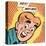 Archie Comics Retro: Archie Comic Panel; Hey! Why Not? (Aged)-null-Stretched Canvas