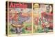 Archie Comics Retro: Archie Comic Spread Circus Serenade  (Aged)-Harry Sahle-Stretched Canvas