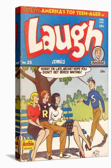 Archie Comics Retro: Laugh Comic Book Cover No.25 (Aged)-Al Fagaly-Stretched Canvas