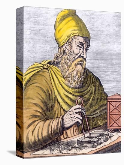 Archimedes (287-212 BC) (Later Colouration)-null-Premier Image Canvas