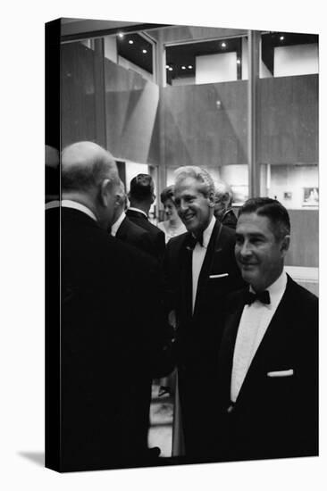 Architect William Pereira and Museum Director Richard Brown at Opening of the La Museum of Art-Ralph Crane-Premier Image Canvas