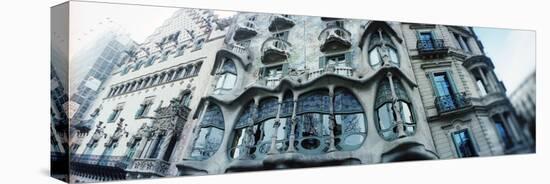 Architectural Detail of Building Built by the Catalan Architect Antoni Gaudi, Casa Batllo, Barce...-null-Premier Image Canvas