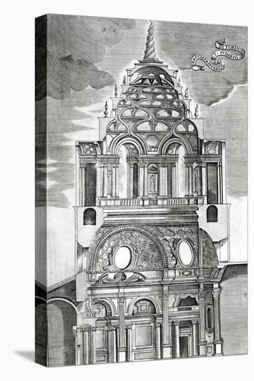 Architectural Illustration, from Architettura Civile, 1737-Guarino Guarini-Premier Image Canvas