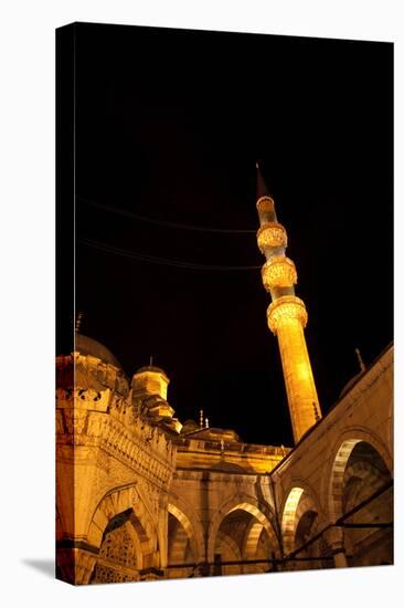 Architecture, night, mosque, minaret-Nora Frei-Premier Image Canvas