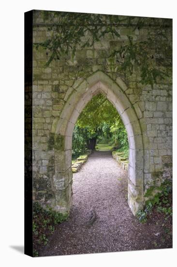 Archway, Abbey of St. Wandrille, Saint-Wandrille-Rancon, Normandy, France-Lisa S. Engelbrecht-Premier Image Canvas