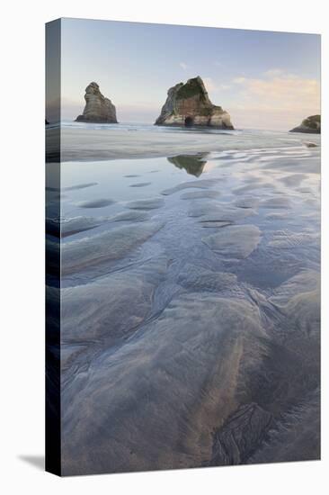 Archway Islands, Wharariki Beach, Tasman, South Island, New Zealand-Rainer Mirau-Premier Image Canvas