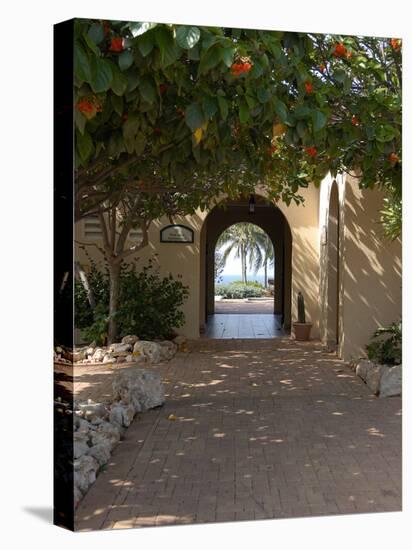 Archway to Pool at Tierra del Sol Golf Club and Spa, Aruba, Caribbean-Lisa S^ Engelbrecht-Premier Image Canvas