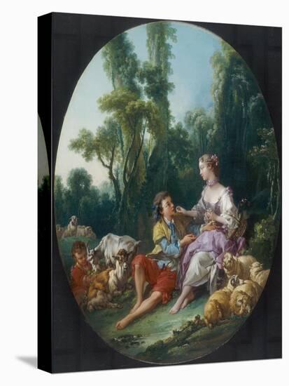 Are They Thinking About the Grape?, 1747-Francois Boucher-Premier Image Canvas