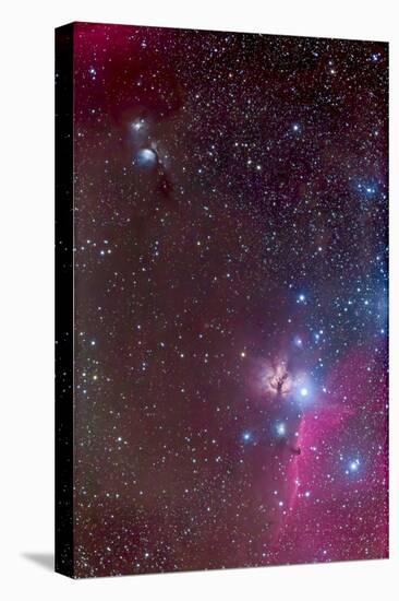 Area around the Belt of Orion, with the Horsehead and Flame Nebula-null-Premier Image Canvas