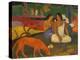 Arearea (The Red Dog), 1892-Paul Gauguin-Premier Image Canvas