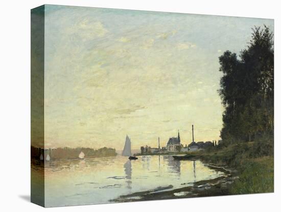 Argenteuil, Late Afternoon, 1872-Claude Monet-Premier Image Canvas