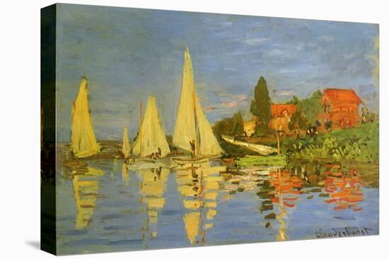 Argenteuil Yacht Race, 1872-Claude Monet-Premier Image Canvas