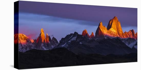 Argentina, Patagonia, Sunrise, colorful-George Theodore-Premier Image Canvas