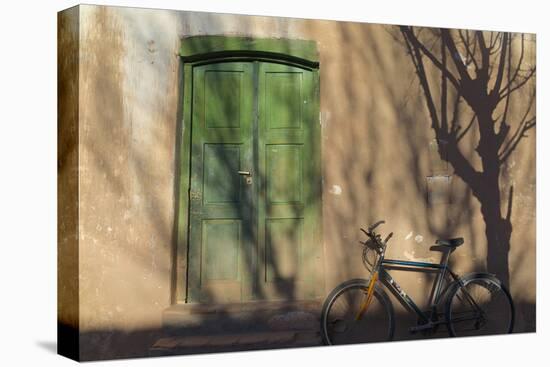 Argentina, Salta, Valles Calchaquies. Shadowed Bike by Green Door-Michele Molinari-Premier Image Canvas