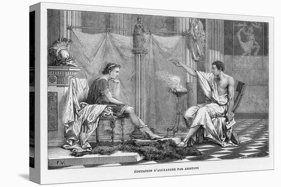 Aristotle Greek Philosopher-Figuier-Stretched Canvas