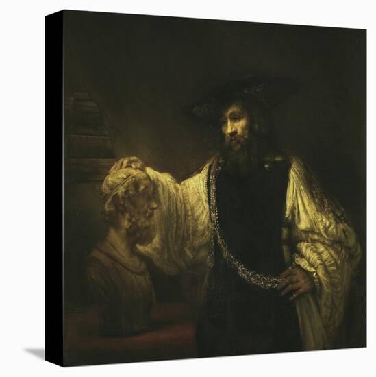 Aristotle with a Bust of Homer-Rembrandt van Rijn-Premier Image Canvas