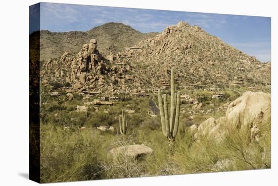 Arizona, Desert Valley Landscape near Phoenix,Scottsdale,Usa-BCFC-Premier Image Canvas