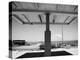 Arizona Deserted Gas Station Awning Landscape-Kevin Lange-Premier Image Canvas