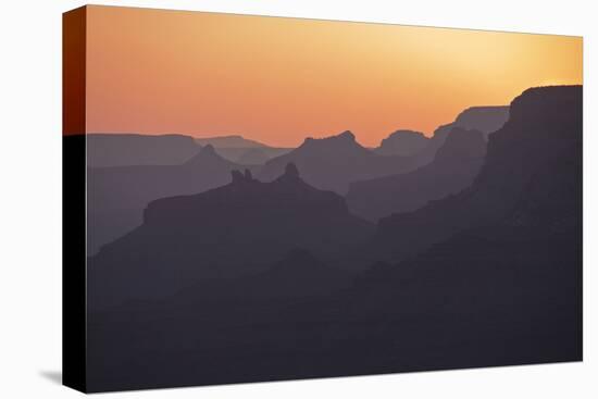 Arizona, Grand Canyon, Colorado River, Float Trip, Desert View, Sunset-John Ford-Premier Image Canvas