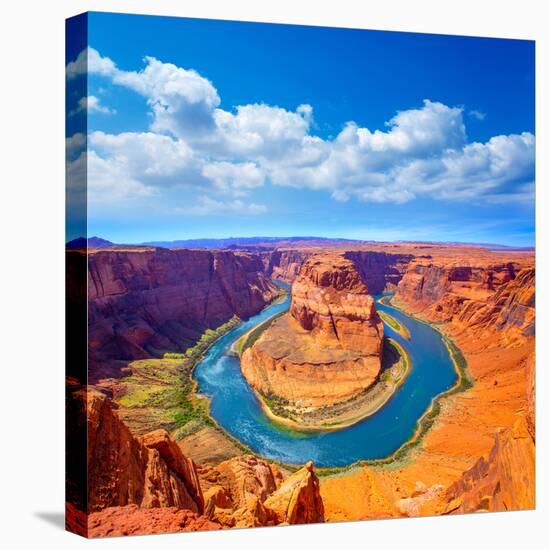 Arizona Horseshoe Bend Meander of Colorado River in Glen Canyon-holbox-Premier Image Canvas